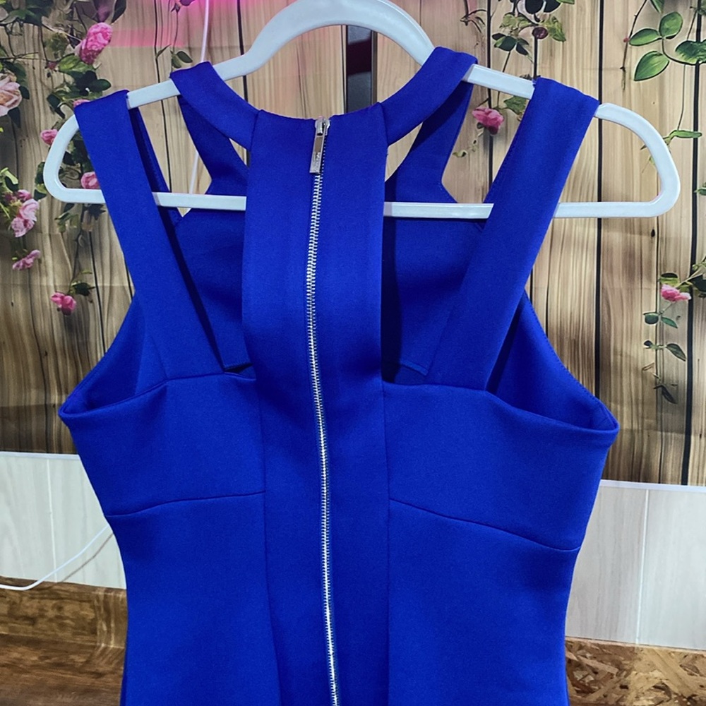 Calvin Klein Royal Blue Midi Dress - Picture 3 of 5